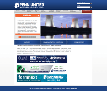 Penn United Technology die plating