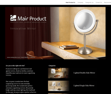 Mair Product Company cosmetic light