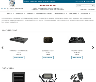 Home - Cool Components fans cool
