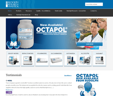 Rudolph Research Analytical laboratory range