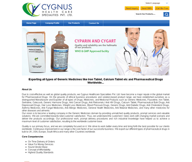 Cygnus Healthcare Specialities cygnus