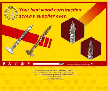 Taiwan Precision Fastener chipboard spools
