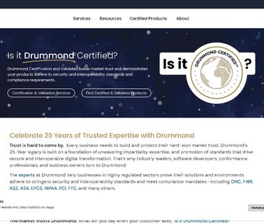 Drummond Group health certification
