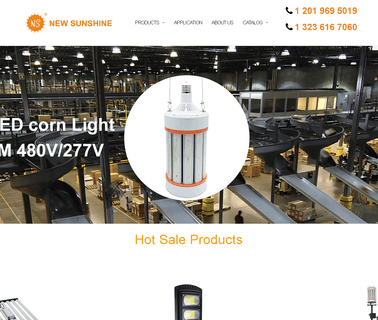 New Sunshine Manufacturing high bay lighting led warehouse