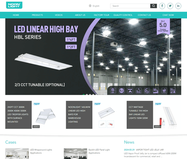 Shenzhen Noonlight white flexible light strip