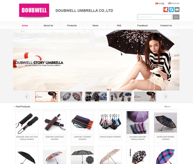 Shenzhen Doubwell Umbrella promotional golf umbrella