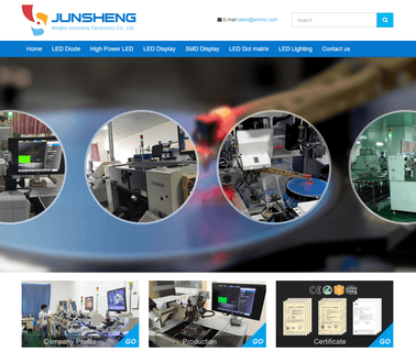 Ningbo Junsheng Electronics led segment