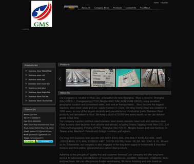Wuxi City Ge Ming Sheng Steel Trading 304 310s 316l
