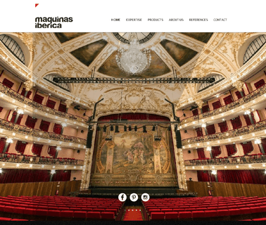 Maquinas Iberica - Ingeneria Escenica, S.L. curtains stage
