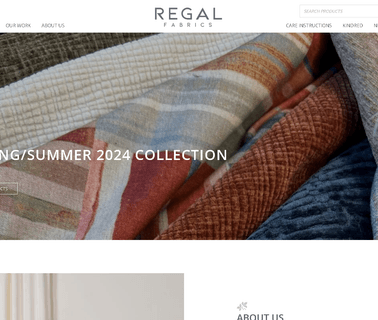 Welcome to Regal Fabrics fabric cloths