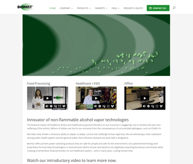 Biomist, Inc innovator