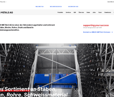 Bibus Metals Ag burners and burner systems