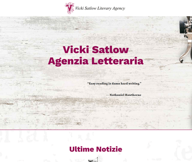 Vicki Satlow Literary Agency thriller