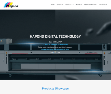 Hapond Digital Technology solvent digital ink
