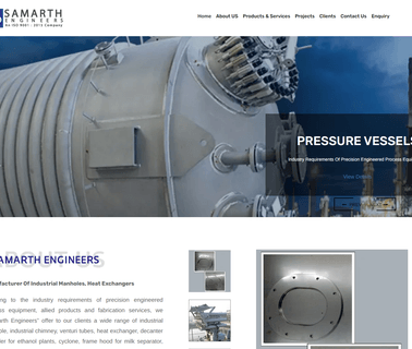 Samarth Engineers cyclone tank