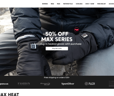 Venture Heat jacket battery