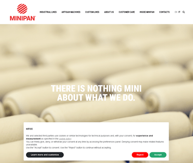 Minipan Srl bake baking