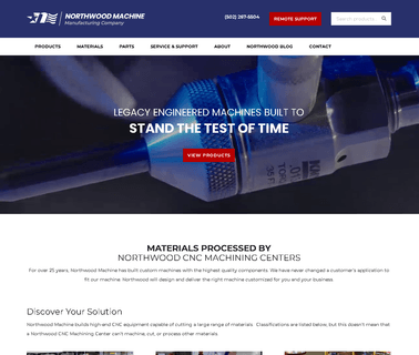 Northwood Machine Manufacturing Company shapers