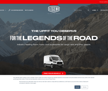 Legend Fleet Solutions bed trays