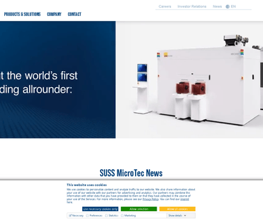 Suss Microtec Ag devices interconnect