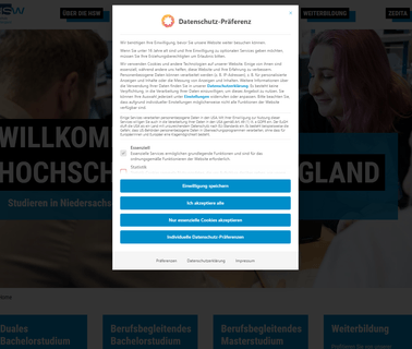Hochschule Weserberglan lower die