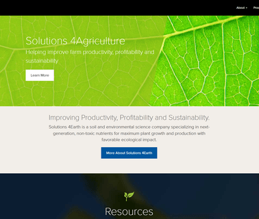 Solutions 4Earth,  application agricultural
