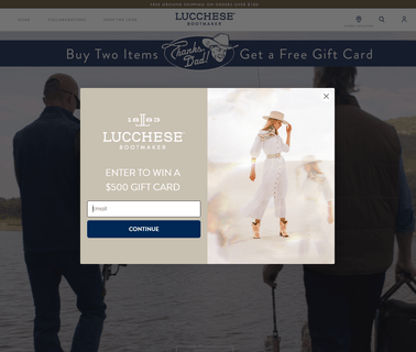 Lucchese new womens shoes