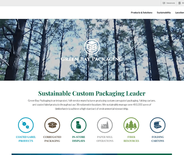 Green Bay Packaging In-Store corrugated packaging materials
