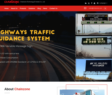 Chainzone Technology Foshan auto signal lights