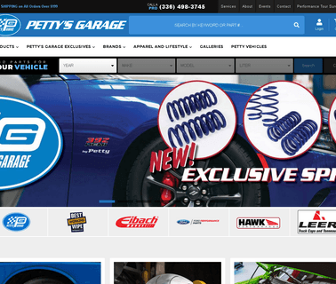 Pettys Garage build stock