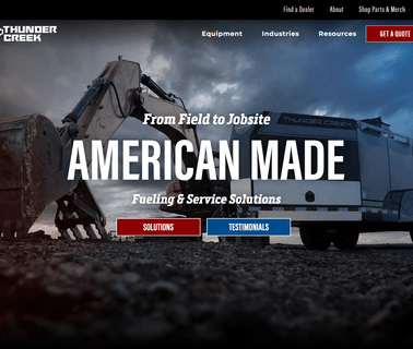 Thunder Creek Equipment one fuel