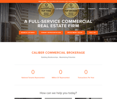 Caliber Commercial Brokerage 9mm caliber