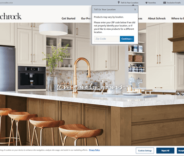 Schrock Cabinetry hardware utensil