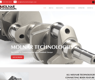 Molnar Technologies bearings pistons
