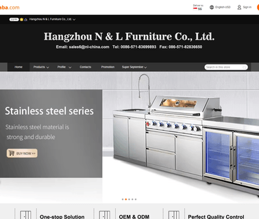 Hangzhou N & L Furniture cabinet size