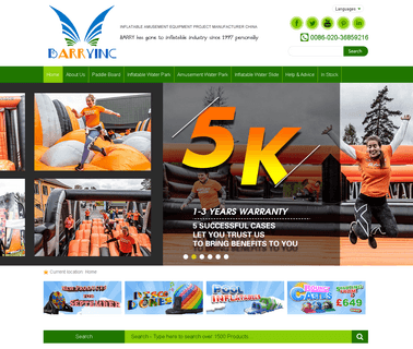 Guangzhou Barry Industrial boats inflatables