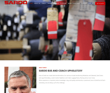 Sardo Bus & Coach Upholstery fabric ceiling