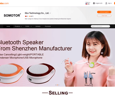 E & S Technology bluetooth ear phone