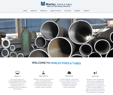 Marlex Pipes & Tubes steel moly