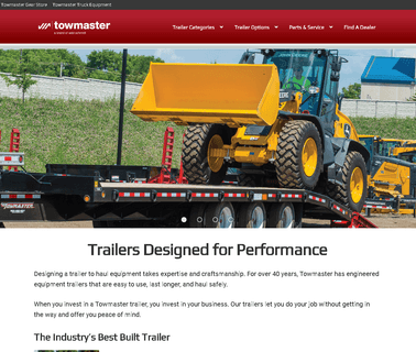 Towmaster Trailers tail work