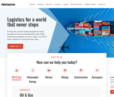 Pentagon Freight Services cargo aircraft