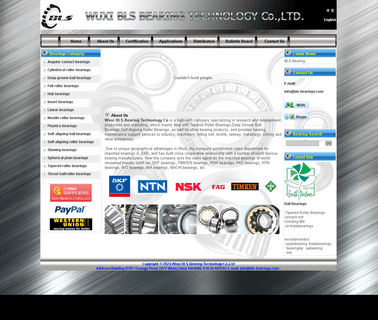Wuxi Bls Mechanical Transmission Technology inch tapered roller bearing