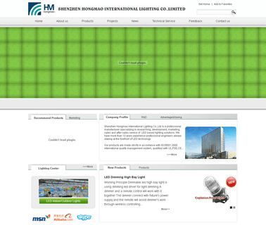 Shenzhen Hongmao Lighting high bay lighting led warehouse