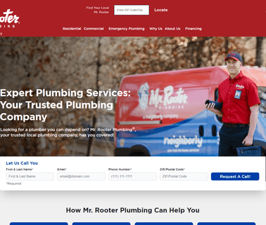 Mr. Rooter Plumbing Plumbing & Drain Company charges