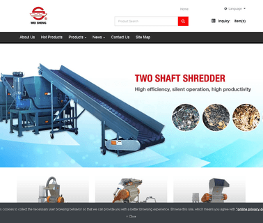 Wei Sheng Machinery Industrial. material blender