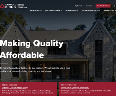 Triangle Brick Co carolina brick