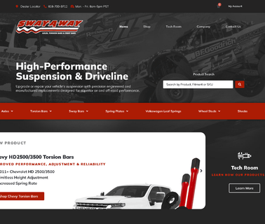 Sway A Way Axles, Torsi wheel mazda