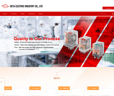 Beta Electric Industry general relay