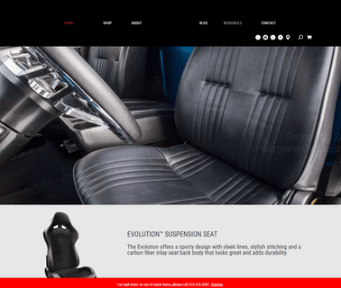 Procar Custom Seating Systems By Scat adapters automotive