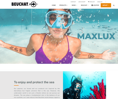 Beuchat International underwater breathing